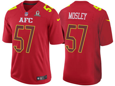 2017 Pro Bowl AFC Baltimore Ravens 57 C.J. Mosley Red Game Jersey 2017 Pro Bowl AFC Baltimore Ravens 57 C.J. Mosley Red Game Jersey