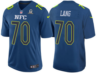 2017 Pro Bowl NFC Green Bay Packers 70 T.J. Lang Navy Game Jersey 2017 Pro Bowl NFC Green Bay Packers 70 T.J. Lang Navy Game Jersey
