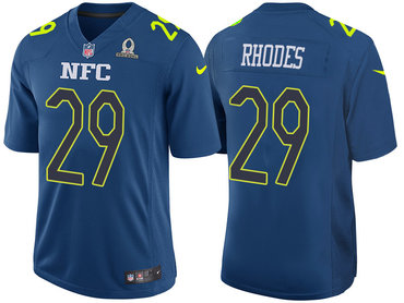 2017 Pro Bowl NFC Minnesta Vikings 29 Xavier Rhodes Navy Game Jersey 2017 Pro Bowl NFC Minnesta Vikings 29 Xavier Rhodes Navy Game Jersey