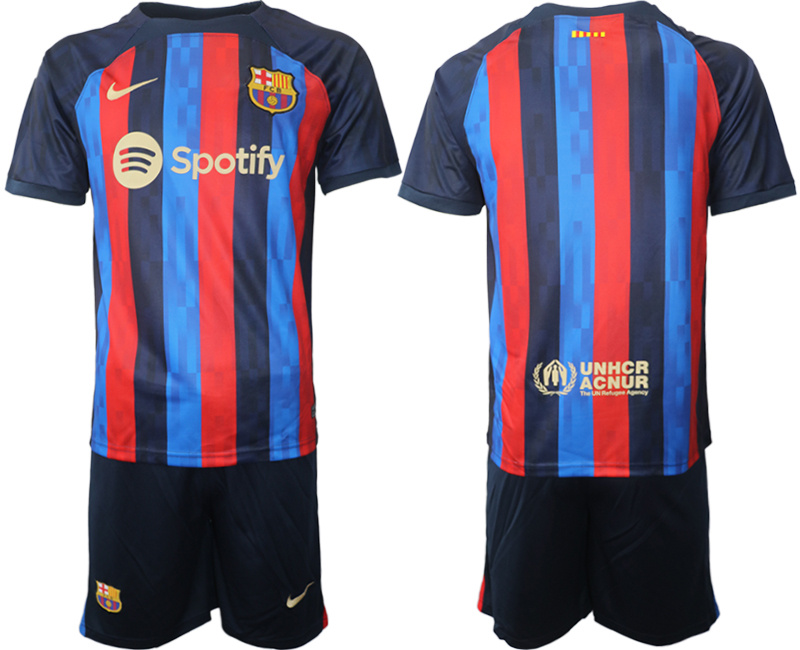 2022-23 Men's Barcelona Home Blank Jersey 2022-23 Men's Barcelona Home Blank Jersey