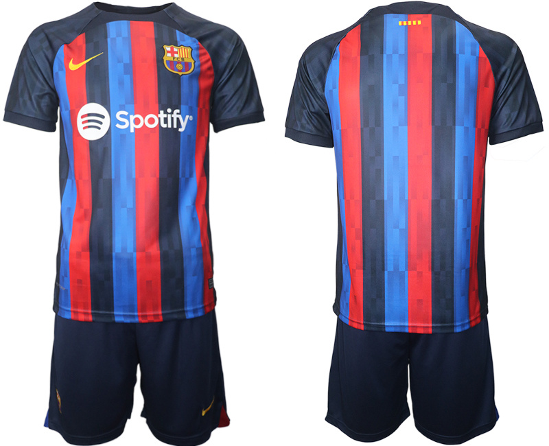 2022-23 Men's Barcelona Home Blank Jerseys 2022-23 Men's Barcelona Home Blank Jerseys