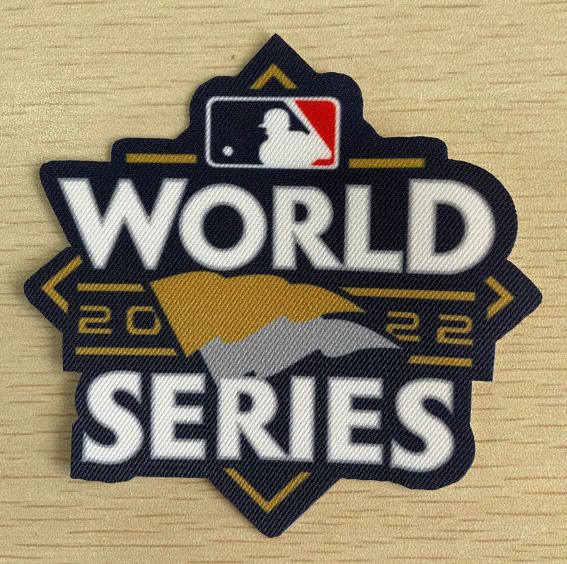 2022 MLB World Series Patch