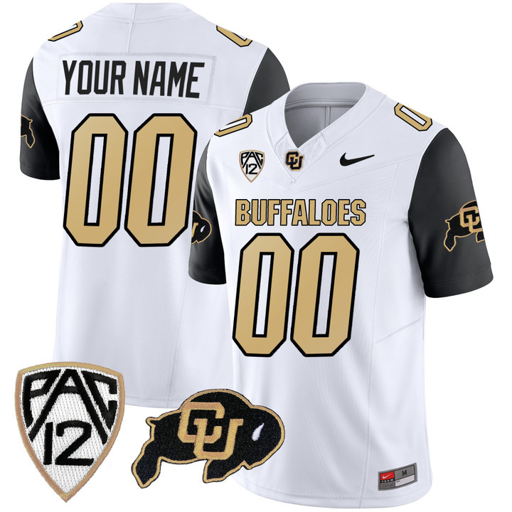 2023 Custom Men's Colorada Buffaloes White Vapor Limited Jerseys (2) 2023 Custom Men's Colorada Buffaloes White Vapor Limited Jerseys (2)