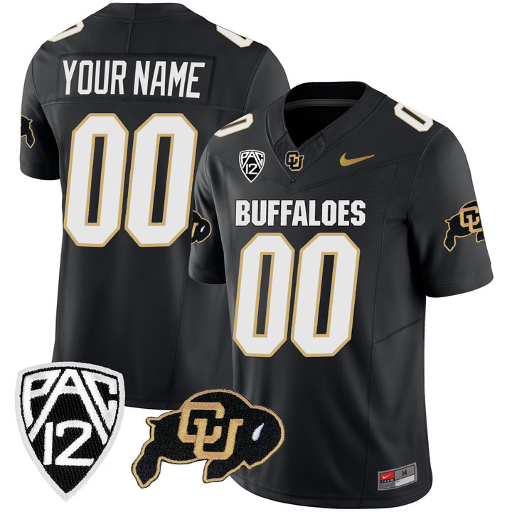 2023 Custom Men Colorada Buffaloes Black Vapor Limited Jerseys 2023 Custom Men Colorada Buffaloes Black Vapor Limited Jerseys
