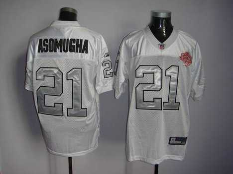 21 nnamdi asomugha 50 th patch white jersey