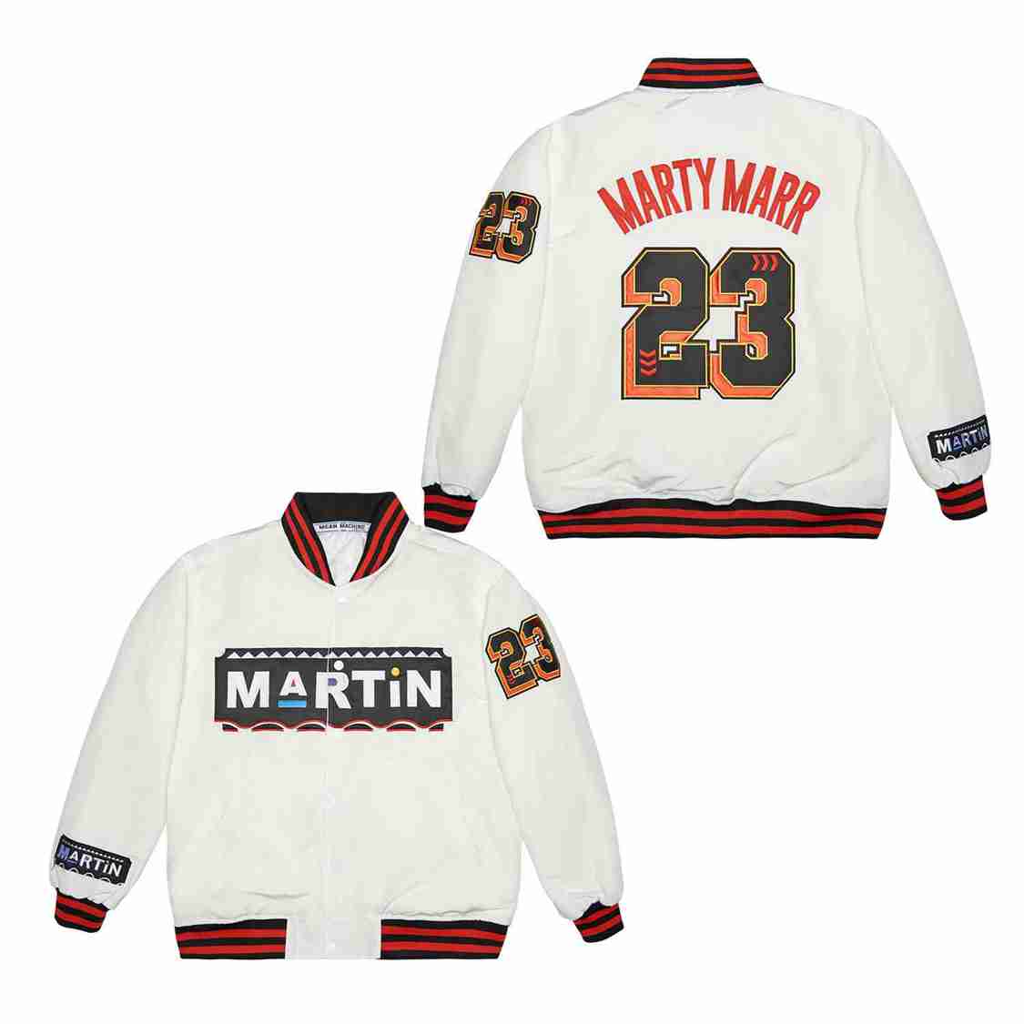 23# RED MARTIN SATIN JACKET BLACK 23# RED MARTIN SATIN JACKET BLACK