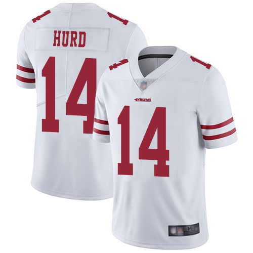 49ers #14 Jalen Hurd White Youth Stitched Football Vapor Untouchable Limited Jersey 49ers #14 Jalen Hurd White Youth Stitched Football Vapor Untouchable Limited Jersey