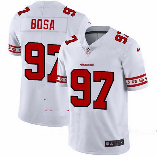 49ers 97 Nick Bosa White 2019 New Vapor Untouchable Limited Jersey