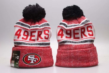 49ers Fresh Logo Fashion Knit Hat YP 1