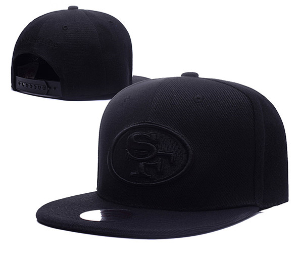49ers Snapback Black Hat -LH
