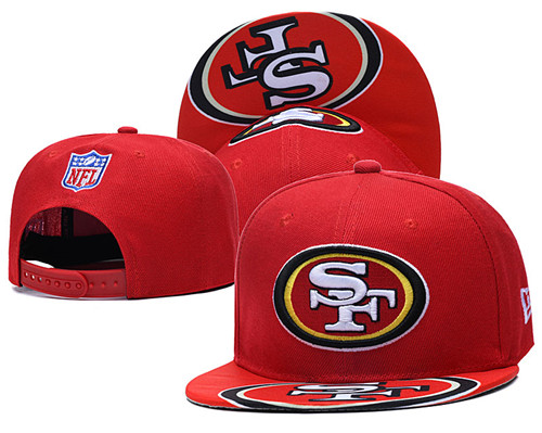49ers Snapback Red TX