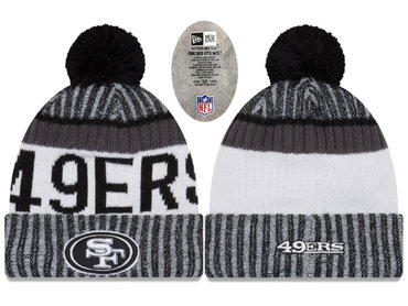 49ers Team Logo Knit Hat