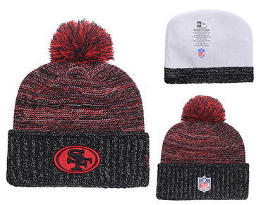 49ers Team Logo Knit Hat black YD