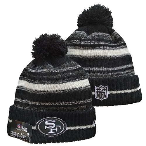 49ers Team Logo Pom Knit Hat 1 YD