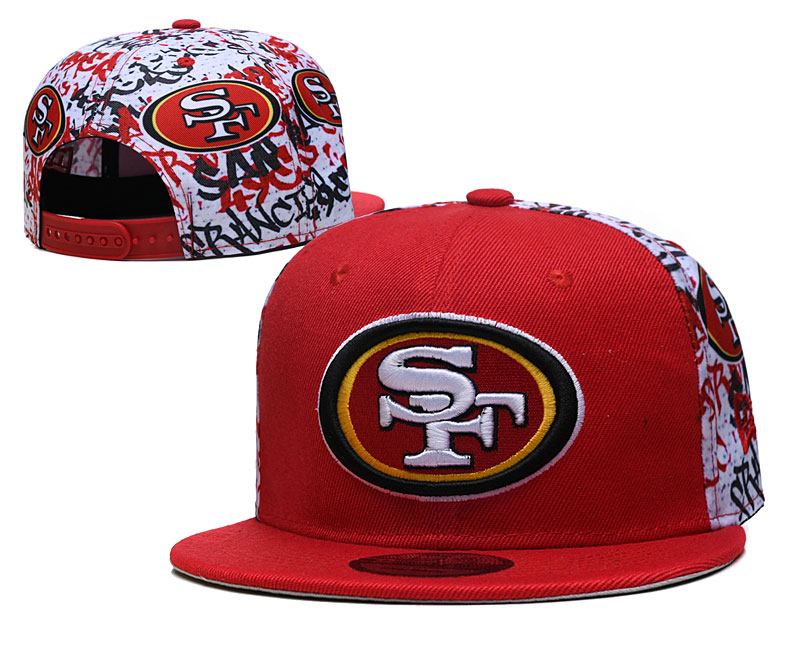 49ers Team Logo Snapback Hat - -TX