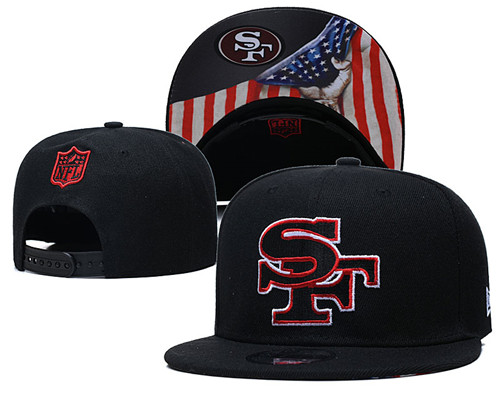 49ers Team Logos Adjustable Hat GS