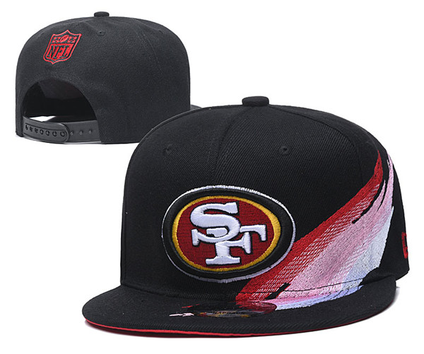49ers Team Logos Adjustable Hat YD 2