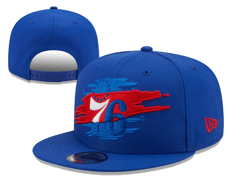 76ers Snapback Blue Hat