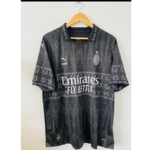 AC Milan Black Soccer Men Jersey