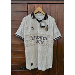 AC Milan Cream Soccer Men Jersey