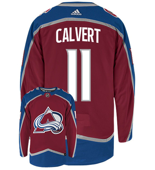 AVALANCHE #11 Matt CALVERT Home NHL Jersey AVALANCHE #11 Matt CALVERT Home NHL Jersey