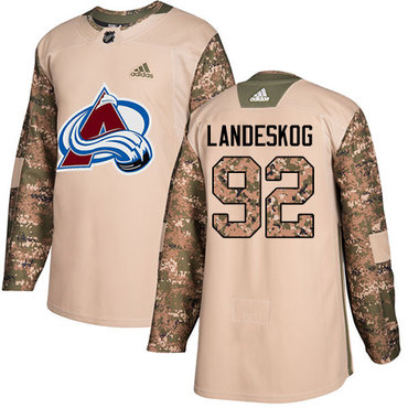 Adidas Avalanche #92 Gabriel Landeskog Camo Authentic 2017 Veterans Day Stitched NHL Jersey Adidas Avalanche #92 Gabriel Landeskog Camo Authentic 2017 Veterans Day Stitched NHL Jersey