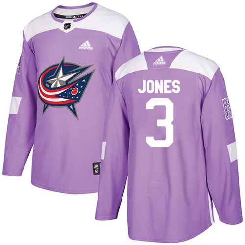 Adidas Blue Jackets #3 Seth Jones Purple Authentic Fights Cancer Stitched Youth NHL Jersey Adidas Blue Jackets #3 Seth Jones Purple Authentic Fights Cancer Stitched Youth NHL Jersey