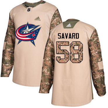 Adidas Blue Jackets #58 David Savard Camo Authentic 2017 Veterans Day Stitched NHL Jersey Adidas Blue Jackets #58 David Savard Camo Authentic 2017 Veterans Day Stitched NHL Jersey