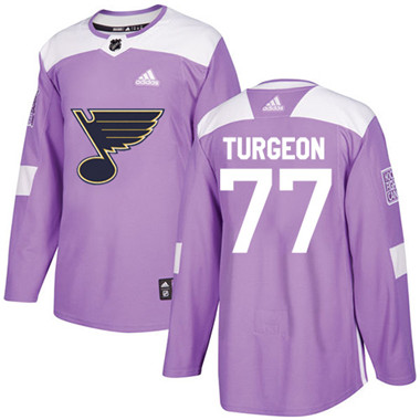 Adidas Blues #77 Pierre Turgeon Purple Authentic Fights Cancer Stitched NHL Jersey Adidas Blues #77 Pierre Turgeon Purple Authentic Fights Cancer Stitched NHL Jersey