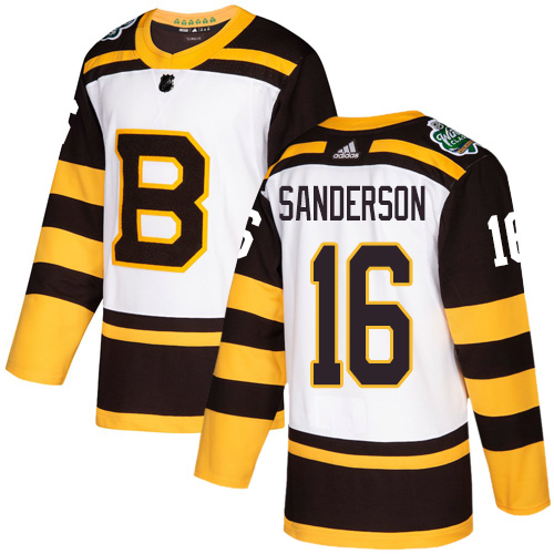 Adidas Bruins #16 Derek Sanderson White Authentic 2019 Winter Classic Stitched NHL Jersey Adidas Bruins #16 Derek Sanderson White Authentic 2019 Winter Classic Stitched NHL Jersey