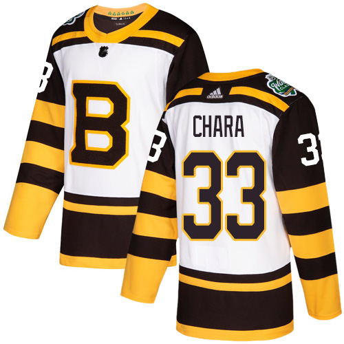 Adidas Bruins #33 Zdeno Chara White Authentic 2019 Winter Classic Stitched NHL Jersey Adidas Bruins #33 Zdeno Chara White Authentic 2019 Winter Classic Stitched NHL Jersey