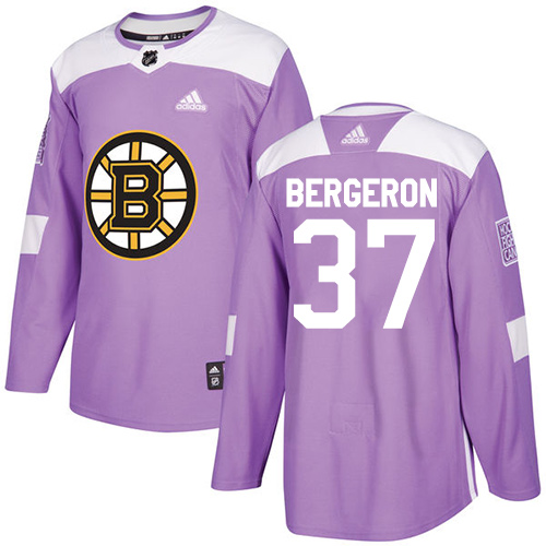 Adidas Bruins #37 Patrice Bergeron Purple Authentic Fights Cancer Youth Stitched NHL Jersey Adidas Bruins #37 Patrice Bergeron Purple Authentic Fights Cancer Youth Stitched NHL Jersey