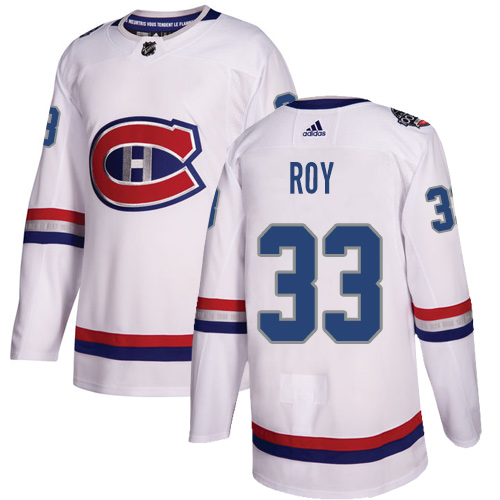 Adidas Canadiens #33 Patrick Roy White Authentic 2017 100 Classic Stitched NHL Jersey Adidas Canadiens #33 Patrick Roy White Authentic 2017 100 Classic Stitched NHL Jersey