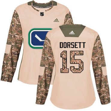 Adidas Canucks #15 Derek Dorsett Camo Authentic 2017 Veterans Day Women's Stitched NHL Jersey Adidas Canucks #15 Derek Dorsett Camo Authentic 2017 Veterans Day Women's Stitched NHL Jersey
