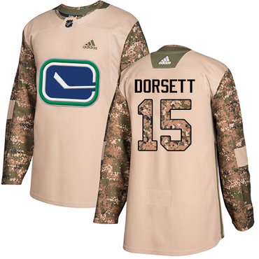 Adidas Canucks #15 Derek Dorsett Camo Authentic 2017 Veterans Day Youth Stitched NHL Jersey Adidas Canucks #15 Derek Dorsett Camo Authentic 2017 Veterans Day Youth Stitched NHL Jersey