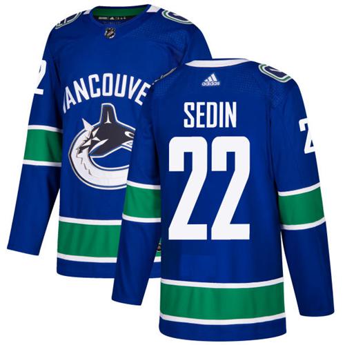 Adidas Canucks #22 Daniel Sedin Blue Home Authentic Youth Stitched NHL Jersey Adidas Canucks #22 Daniel Sedin Blue Home Authentic Youth Stitched NHL Jersey