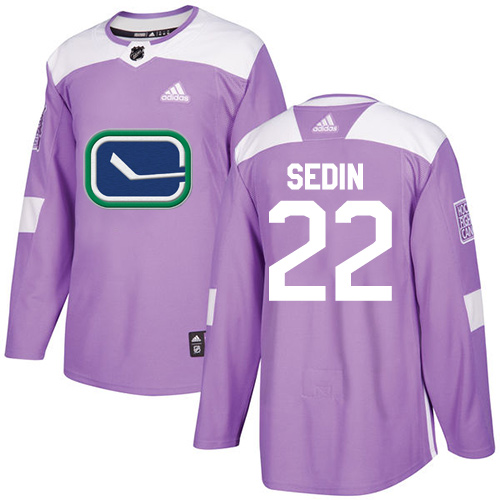 Adidas Canucks #22 Daniel Sedin Purple Authentic Fights Cancer Youth Stitched NHL Jersey Adidas Canucks #22 Daniel Sedin Purple Authentic Fights Cancer Youth Stitched NHL Jersey