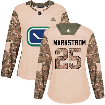 Adidas Canucks #25 Jacob Markstrom Camo Authentic 2017 Veterans Day Women's Stitched NHL Jersey Adidas Canucks #25 Jacob Markstrom Camo Authentic 2017 Veterans Day Women's Stitched NHL Jersey
