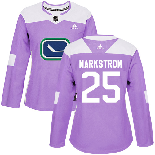 Adidas Canucks #25 Jacob Markstrom Purple Authentic Fights Cancer Women's Stitched NHL Jersey Adidas Canucks #25 Jacob Markstrom Purple Authentic Fights Cancer Women's Stitched NHL Jersey