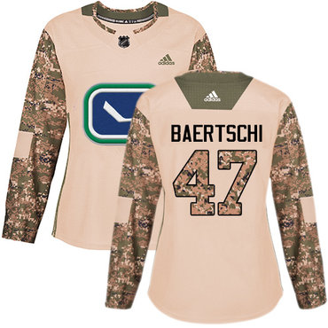 Adidas Canucks #47 Sven Baertschi Camo Authentic 2017 Veterans Day Women's Stitched NHL Jersey Adidas Canucks #47 Sven Baertschi Camo Authentic 2017 Veterans Day Women's Stitched NHL Jersey