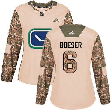 Adidas Canucks #6 Brock Boeser Camo Authentic 2017 Veterans Day Women's Stitched NHL Jersey Adidas Canucks #6 Brock Boeser Camo Authentic 2017 Veterans Day Women's Stitched NHL Jersey