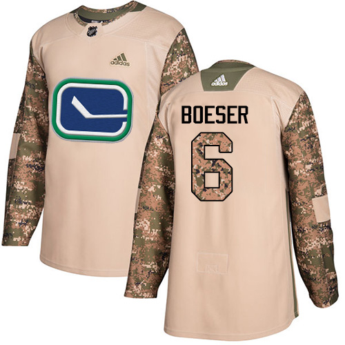 Adidas Canucks #6 Brock Boeser Camo Authentic 2017 Veterans Day Youth Stitched NHL Jersey Adidas Canucks #6 Brock Boeser Camo Authentic 2017 Veterans Day Youth Stitched NHL Jersey