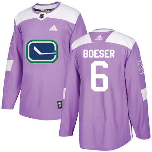 Adidas Canucks #6 Brock Boeser Purple Authentic Fights Cancer Youth Stitched NHL Jersey Adidas Canucks #6 Brock Boeser Purple Authentic Fights Cancer Youth Stitched NHL Jersey