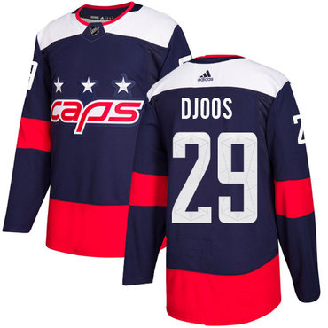 Adidas Capitals #29 Christian Djoos Navy Authentic 2018 Stadium Series Stitched NHL Jersey Adidas Capitals #29 Christian Djoos Navy Authentic 2018 Stadium Series Stitched NHL Jersey