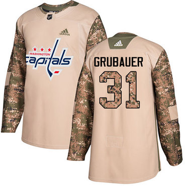 Adidas Capitals #31 Philipp Grubauer Camo Authentic 2017 Veterans Day Stitched Youth NHL Jersey Adidas Capitals #31 Philipp Grubauer Camo Authentic 2017 Veterans Day Stitched Youth NHL Jersey