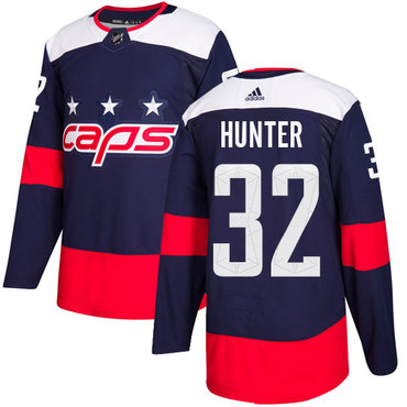 Adidas Capitals #32 Dale Hunter Navy Authentic 2018 Stadium Series Stitched NHL Jersey Adidas Capitals #32 Dale Hunter Navy Authentic 2018 Stadium Series Stitched NHL Jersey