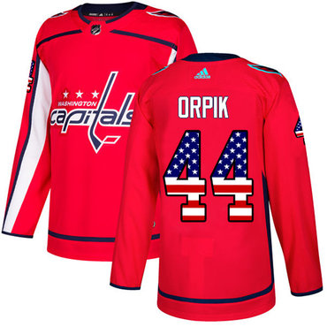 Adidas Capitals #44 Brooks Orpik Red Home Authentic USA Flag Stitched Youth NHL Jersey Adidas Capitals #44 Brooks Orpik Red Home Authentic USA Flag Stitched Youth NHL Jersey
