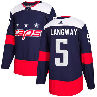 Adidas Capitals #5 Rod Langway Navy Authentic 2018 Stadium Series Stitched NHL Jersey Adidas Capitals #5 Rod Langway Navy Authentic 2018 Stadium Series Stitched NHL Jersey