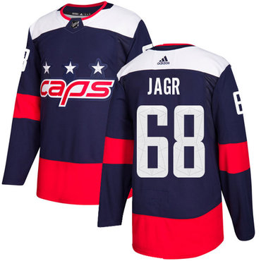 Adidas Capitals #68 Jaromir Jagr Navy Authentic 2018 Stadium Series Stitched NHL Jersey Adidas Capitals #68 Jaromir Jagr Navy Authentic 2018 Stadium Series Stitched NHL Jersey