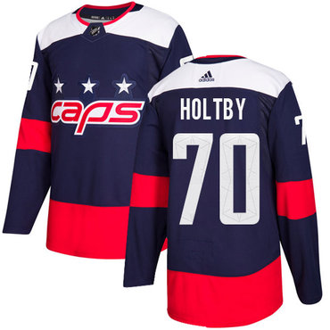 Adidas Capitals #70 Braden Holtby Navy Authentic 2018 Stadium Series Stitched NHL Jersey Adidas Capitals #70 Braden Holtby Navy Authentic 2018 Stadium Series Stitched NHL Jersey